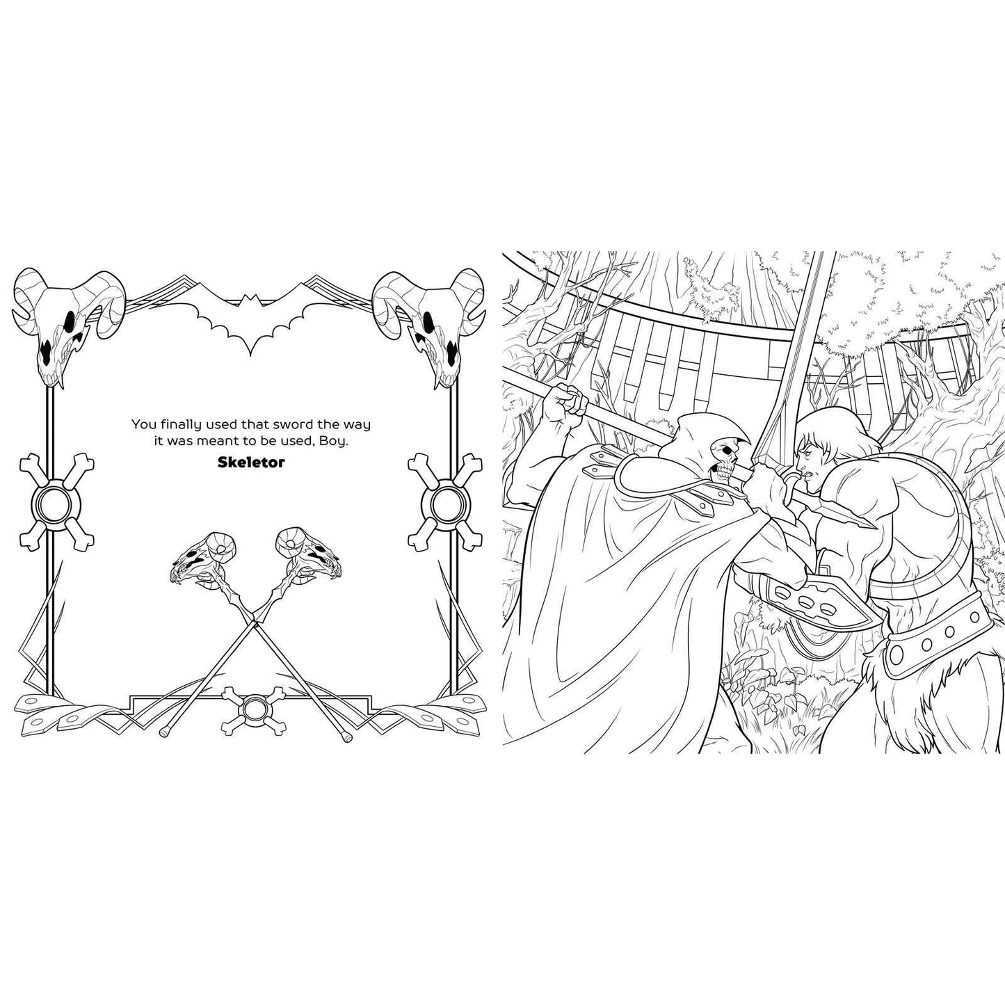 Masters of the Universe Revelation Coloring Book by Mattel | Essential Gift for Fans