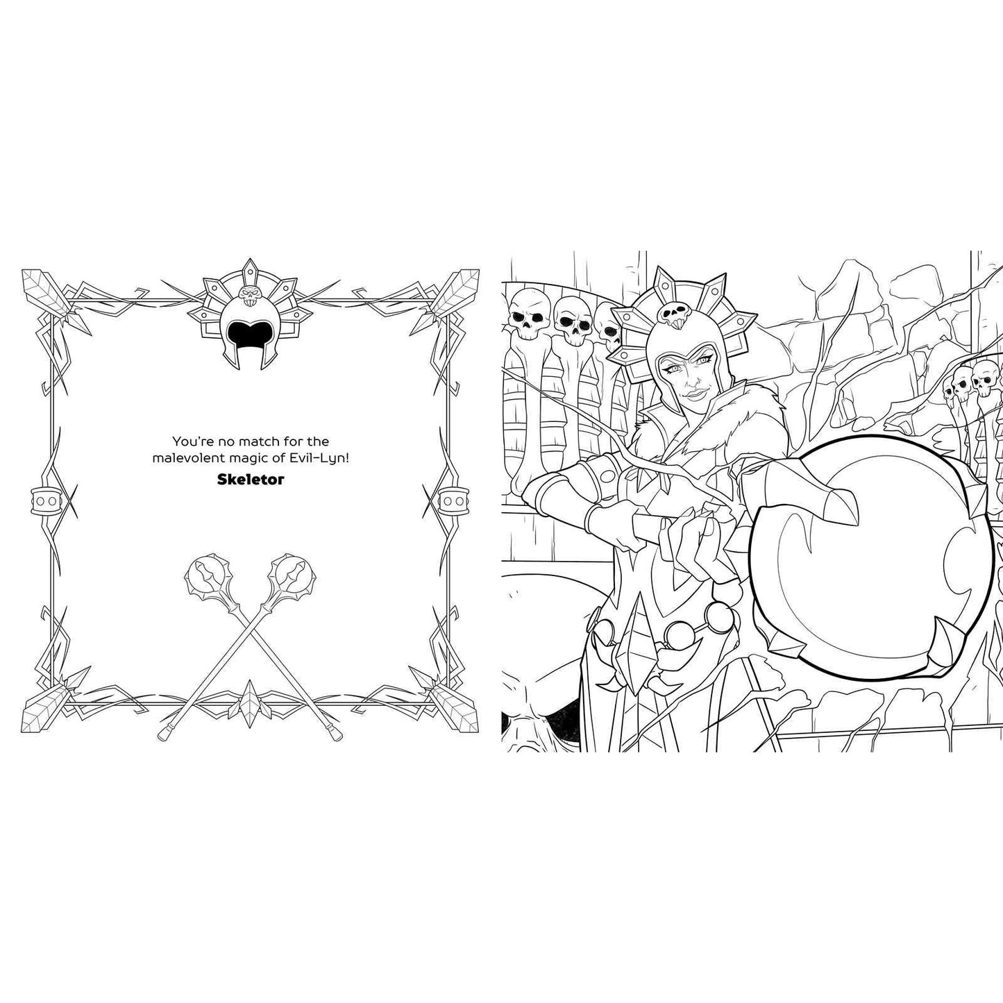 Masters of the Universe Revelation Coloring Book by Mattel | Essential Gift for Fans