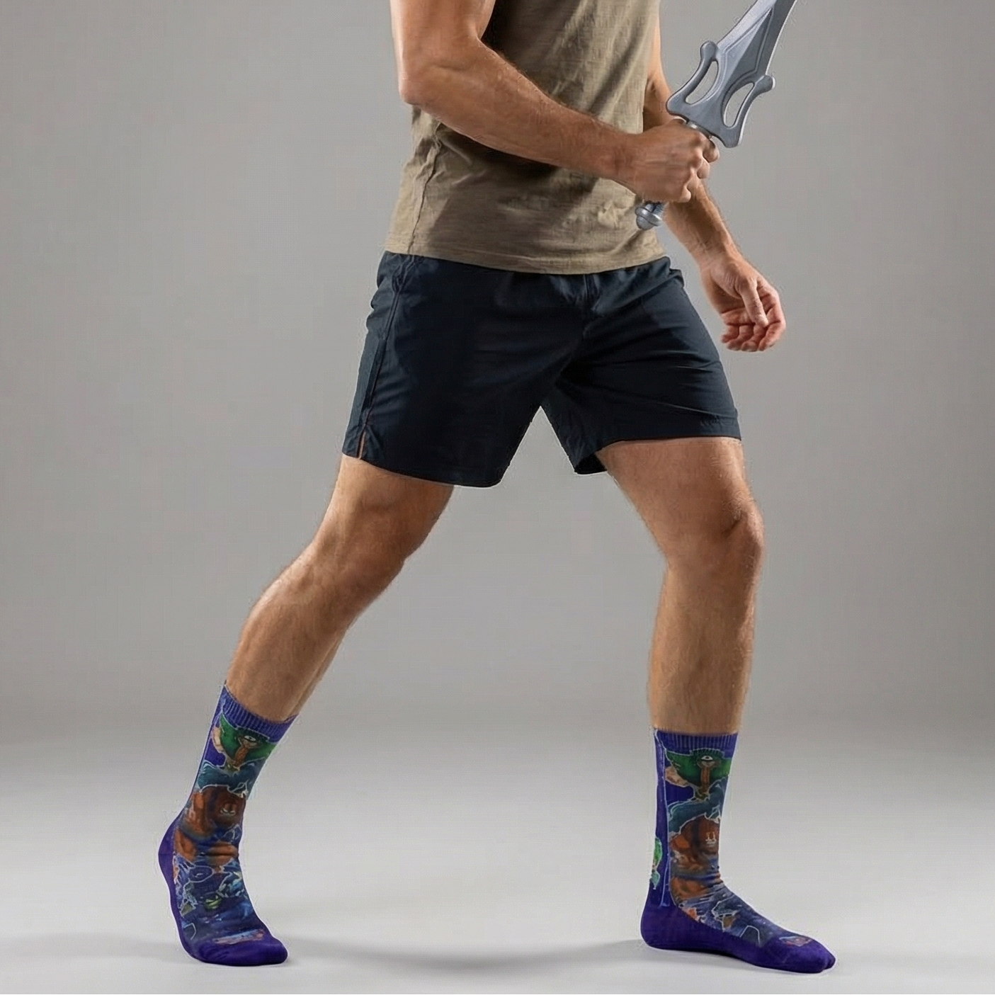 Masters of the Universe Villains Men's Socks | Colorful Retro Cartoon Novelty Crew Socks