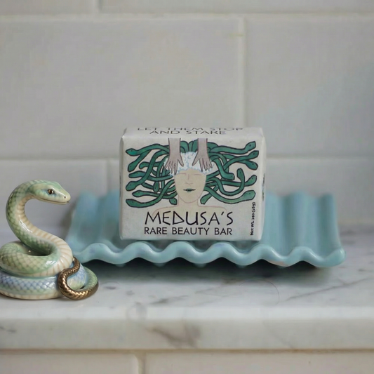 Medusa’s Rare Beauty Mini Bar Soap | Cucumber Aloe Glycerin Soap with Shea & Cocoa Butter, Mythology Inspired