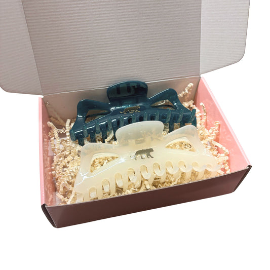 Megabow Giant Hair Claw Gift Box