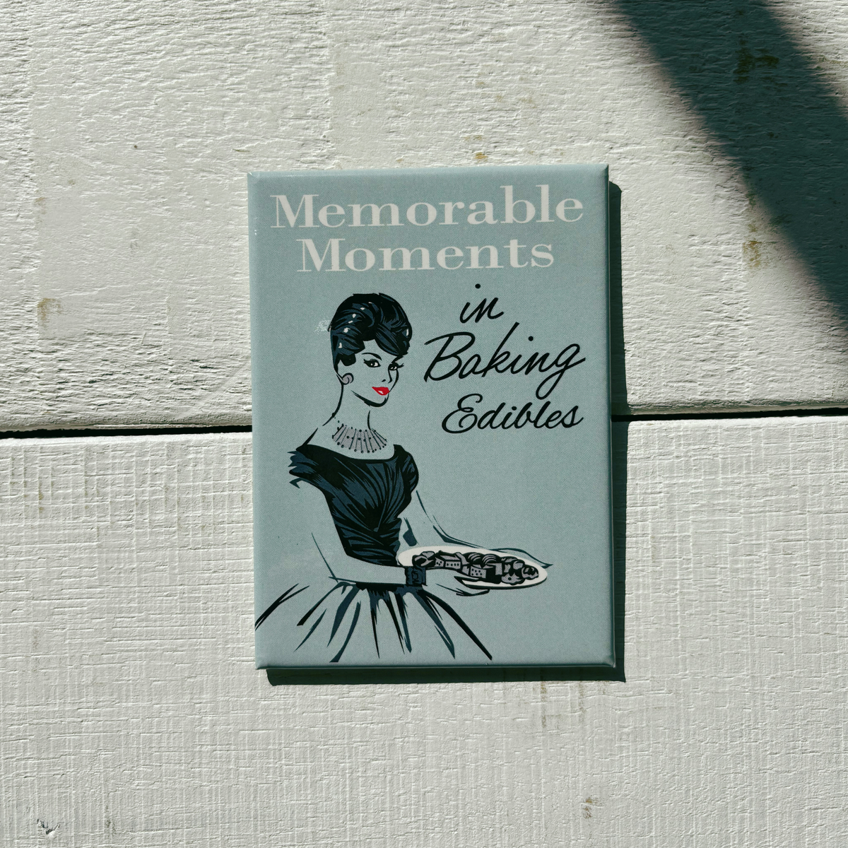 Memorable Moments in Baking Edibles 2.5" x 3.5" Vintage Art Magnet