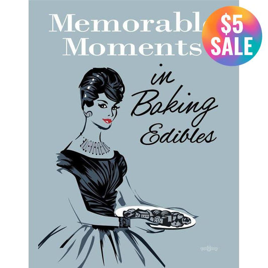 Memorable Moments in Baking Edibles 2.5" x 3.5" Vintage Art Magnet