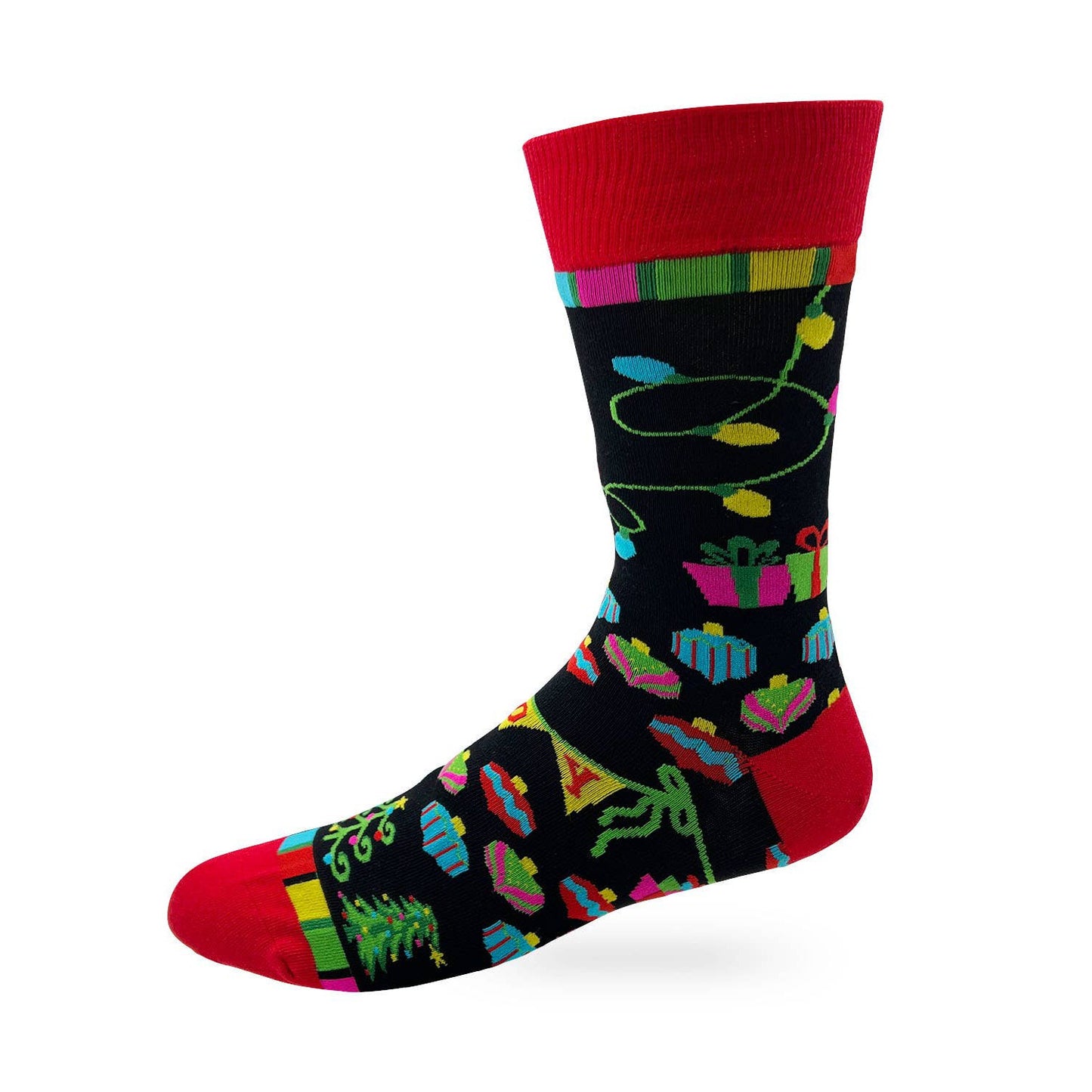 Men's Festive as Fuck Funny Christmas Novelty Crew Socks