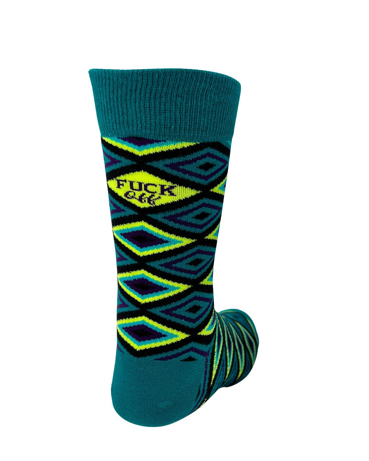 Men's Fuck Off Crew Socks-Fabdaz-The Bullish Store