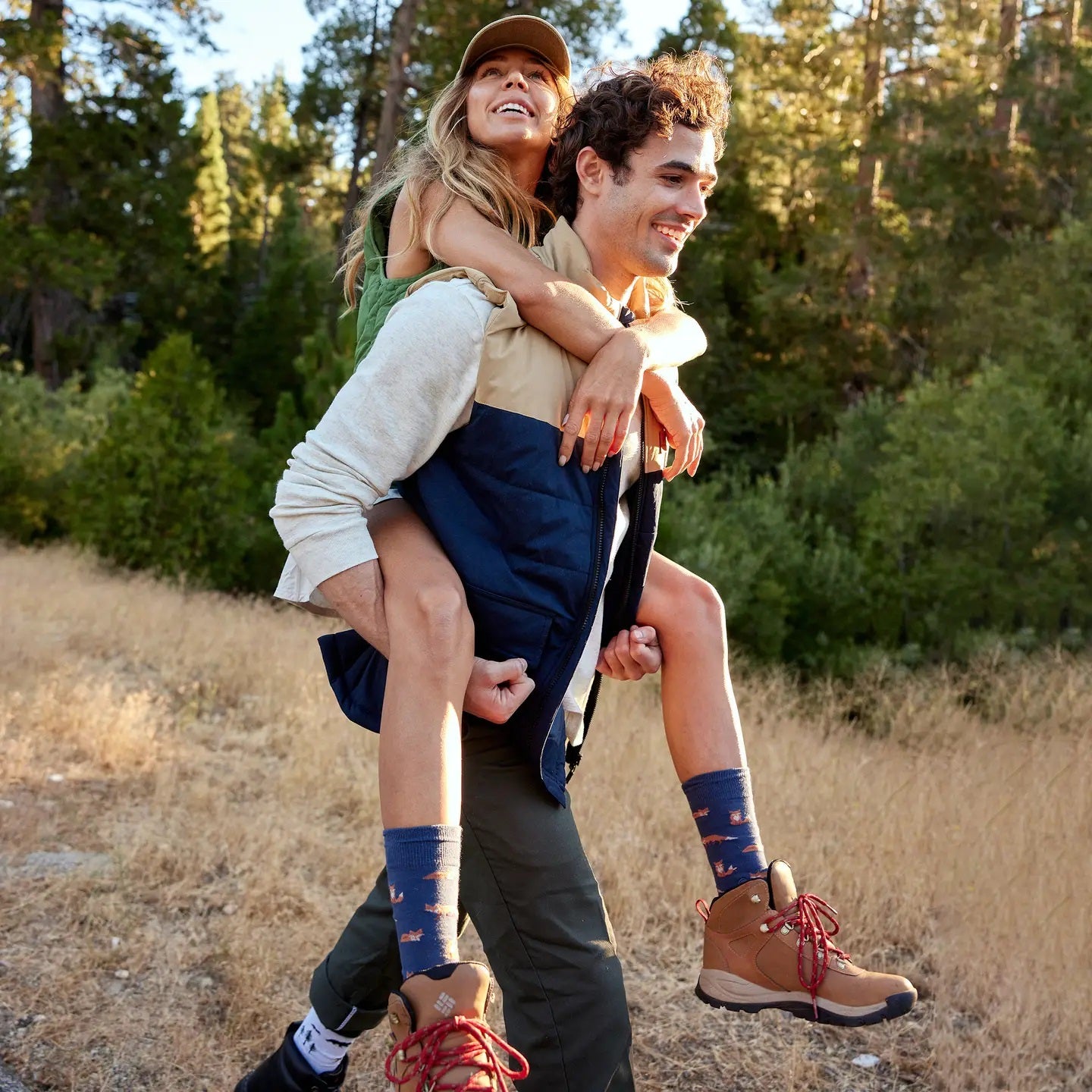 Men's Socks That Protect Foxes | Fair Trade | Fits Men's Sizes 8.5-13