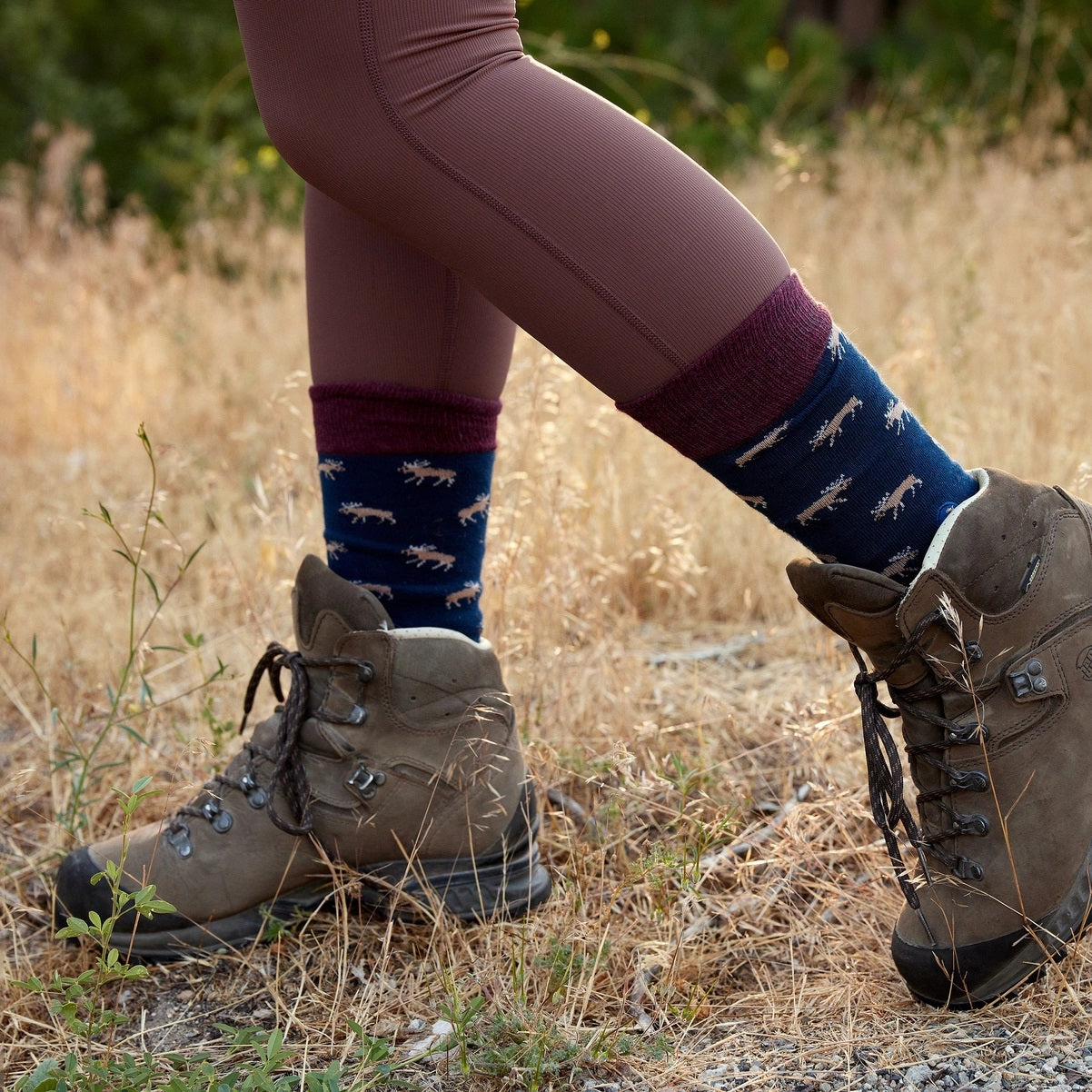 Men's Socks that Protect Moose | Fair Trade | Fits Men's Sizes 8.5-13