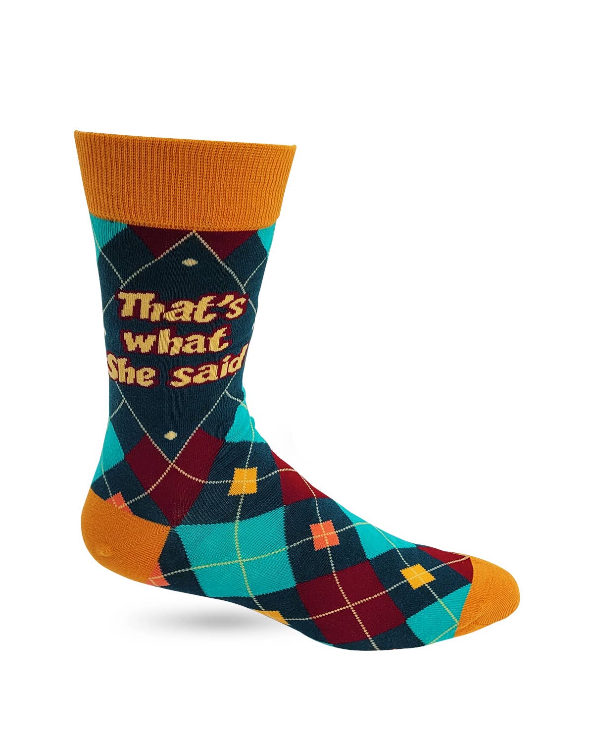 Men's That's What She Said Crew Socks-Fabdaz-The Bullish Store