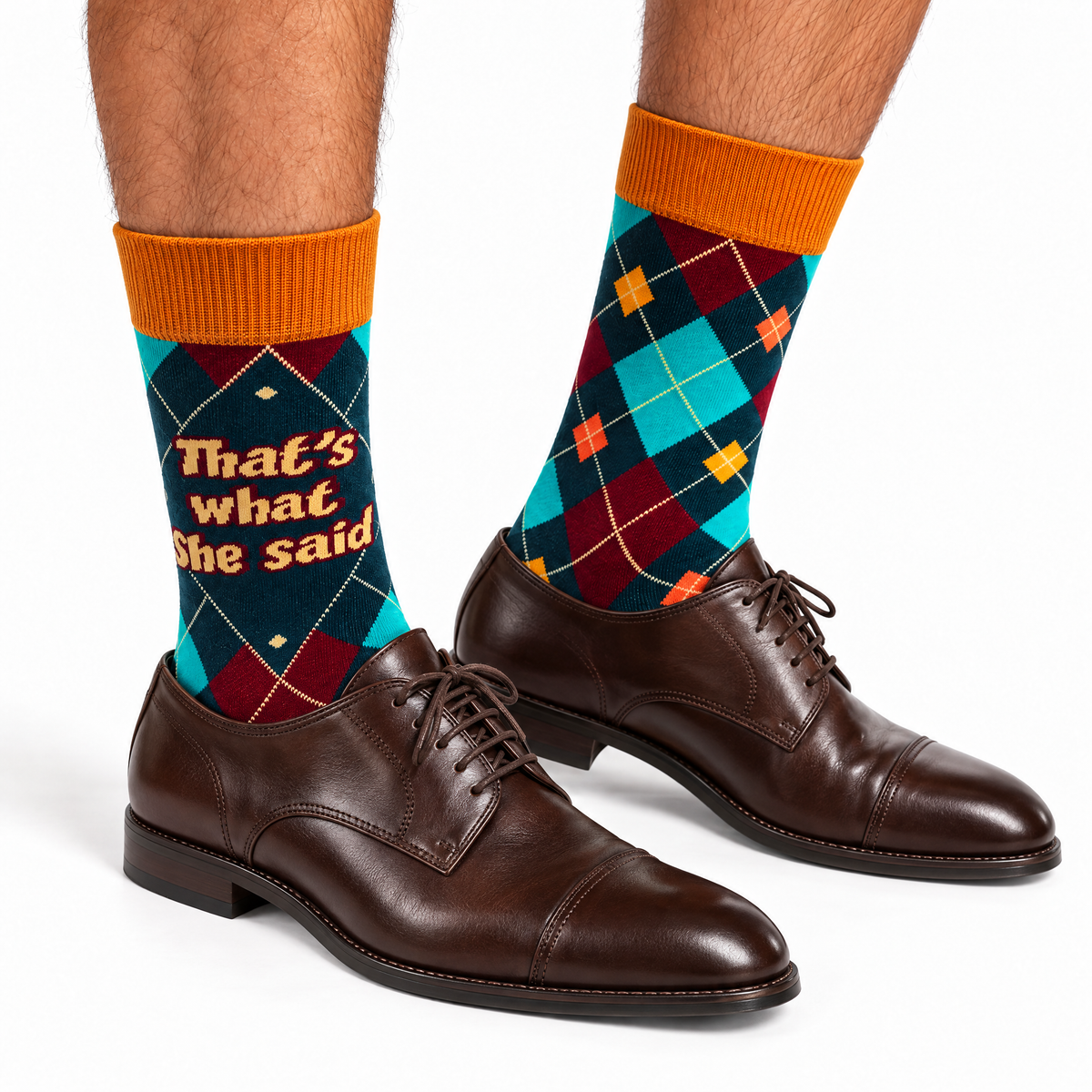 Men's That's What She Said Crew Socks-Fabdaz-The Bullish Store