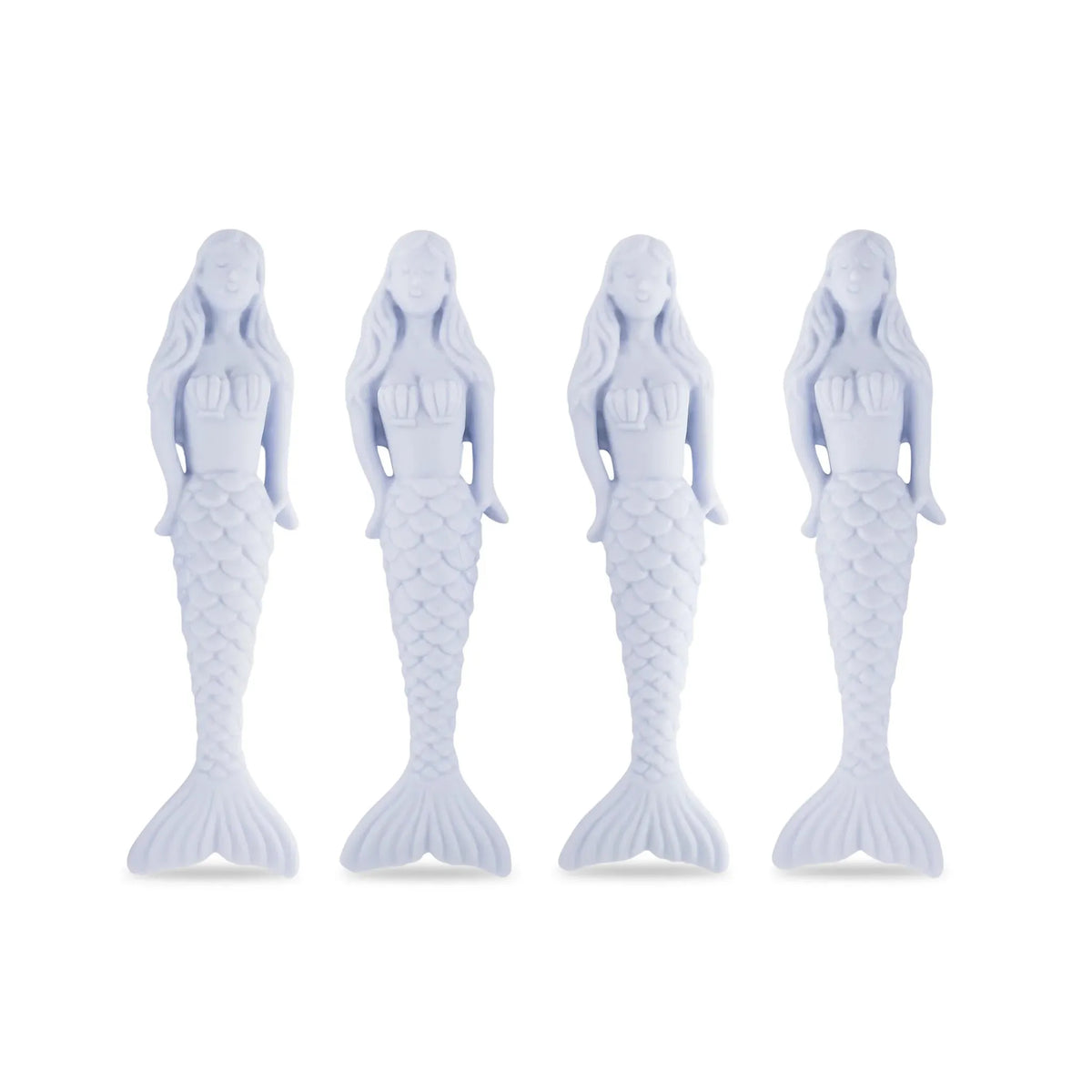Mermaid Erasers 4 Pack | Tinned Sardine-Style Case | NPW