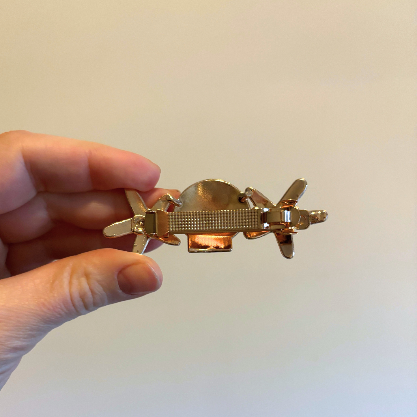 Mermaid Shell Hair Barrette | Gold Seashell Hair Clip