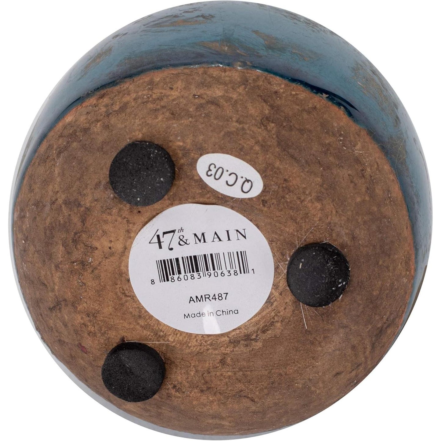 Mini Ceramic Vase | Glossy Round Bud Vase | Small Decorative Accent for Home or Gift