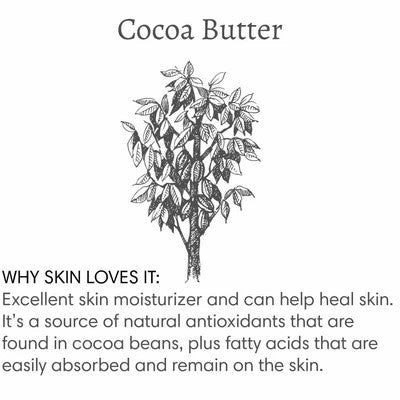 Mini Cocoa Butter All Cracked Up Repairing Foot Balm | Handmade + Cruelty-Free | 10g / .34oz