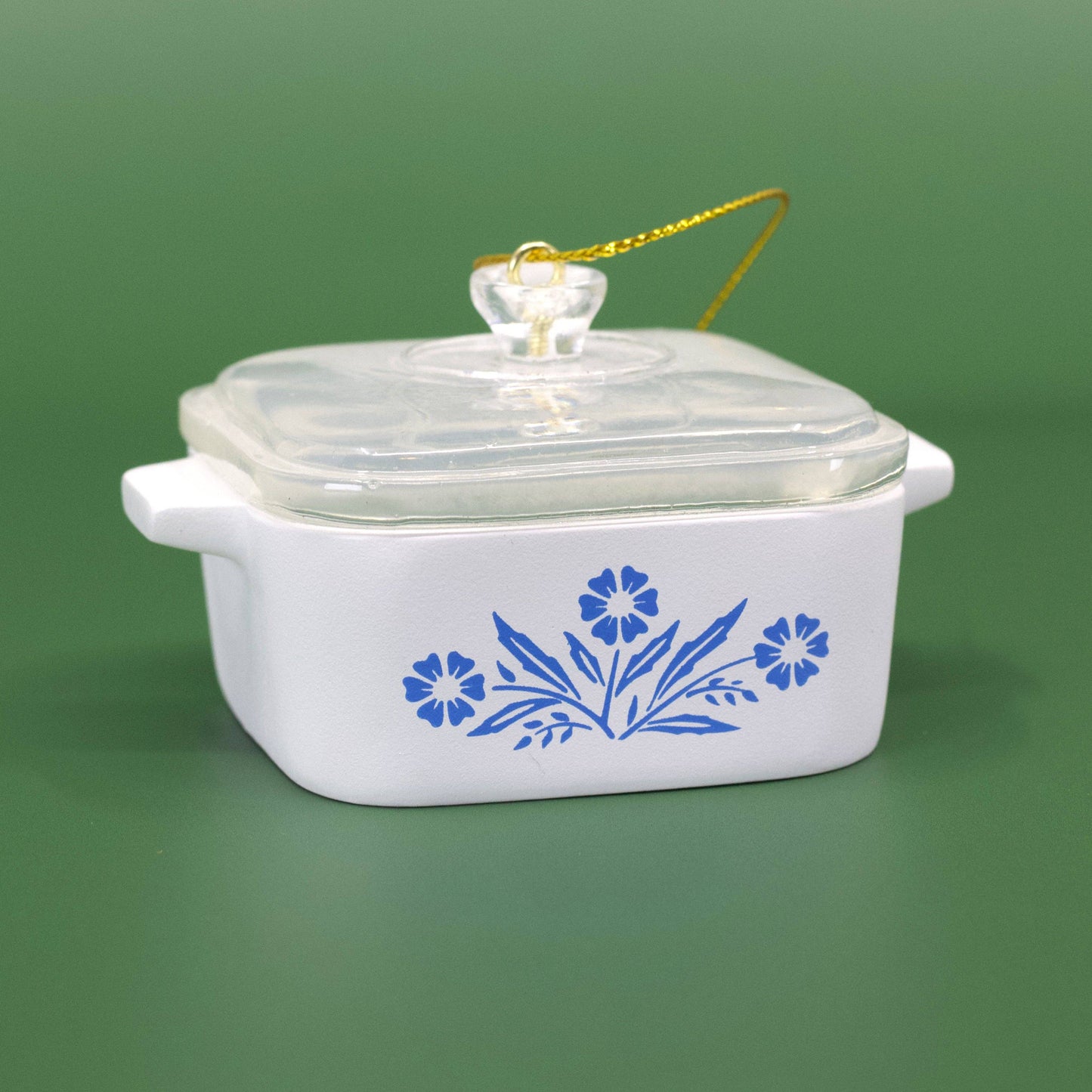 Mini Corning Ware Casserole Ornament | Cornflower & Spice of Life