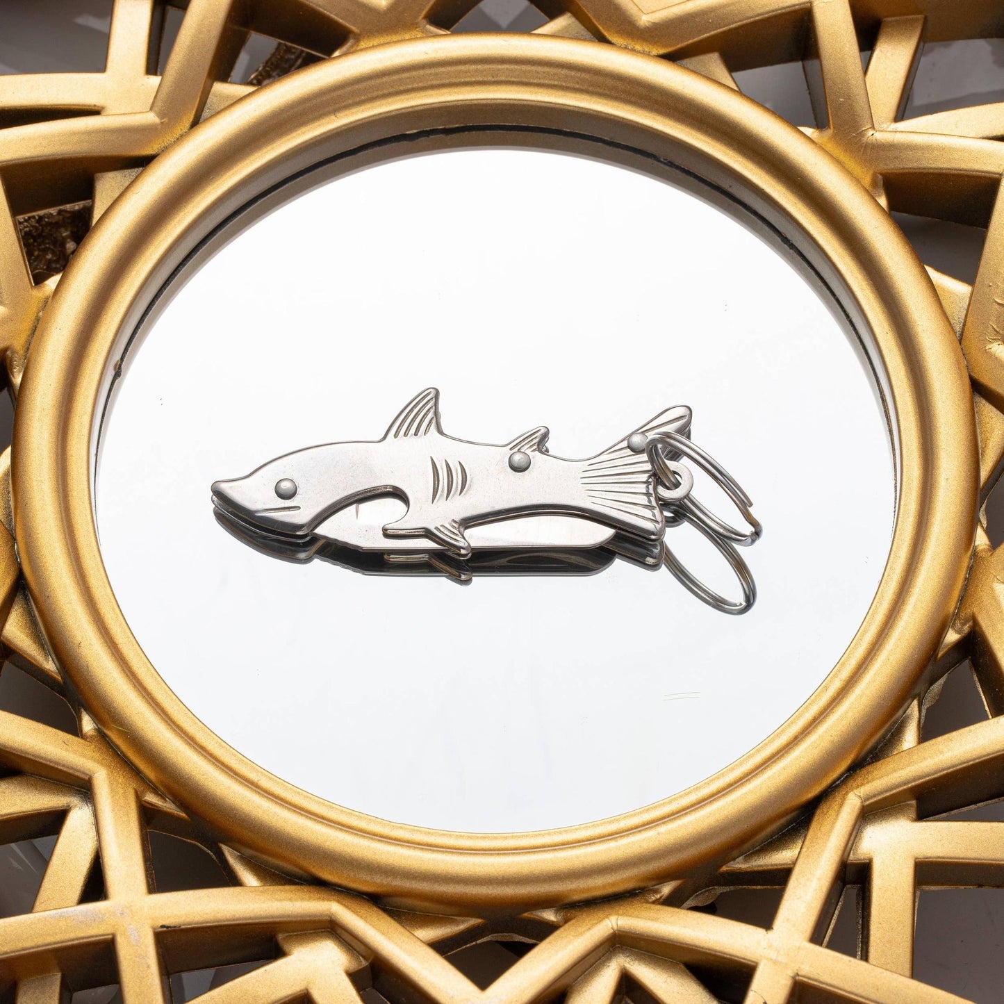 Mini Folding Knife Fish Keychain | Utility Pocket EDC Switchblade Knife-Real Sic-The Bullish Store