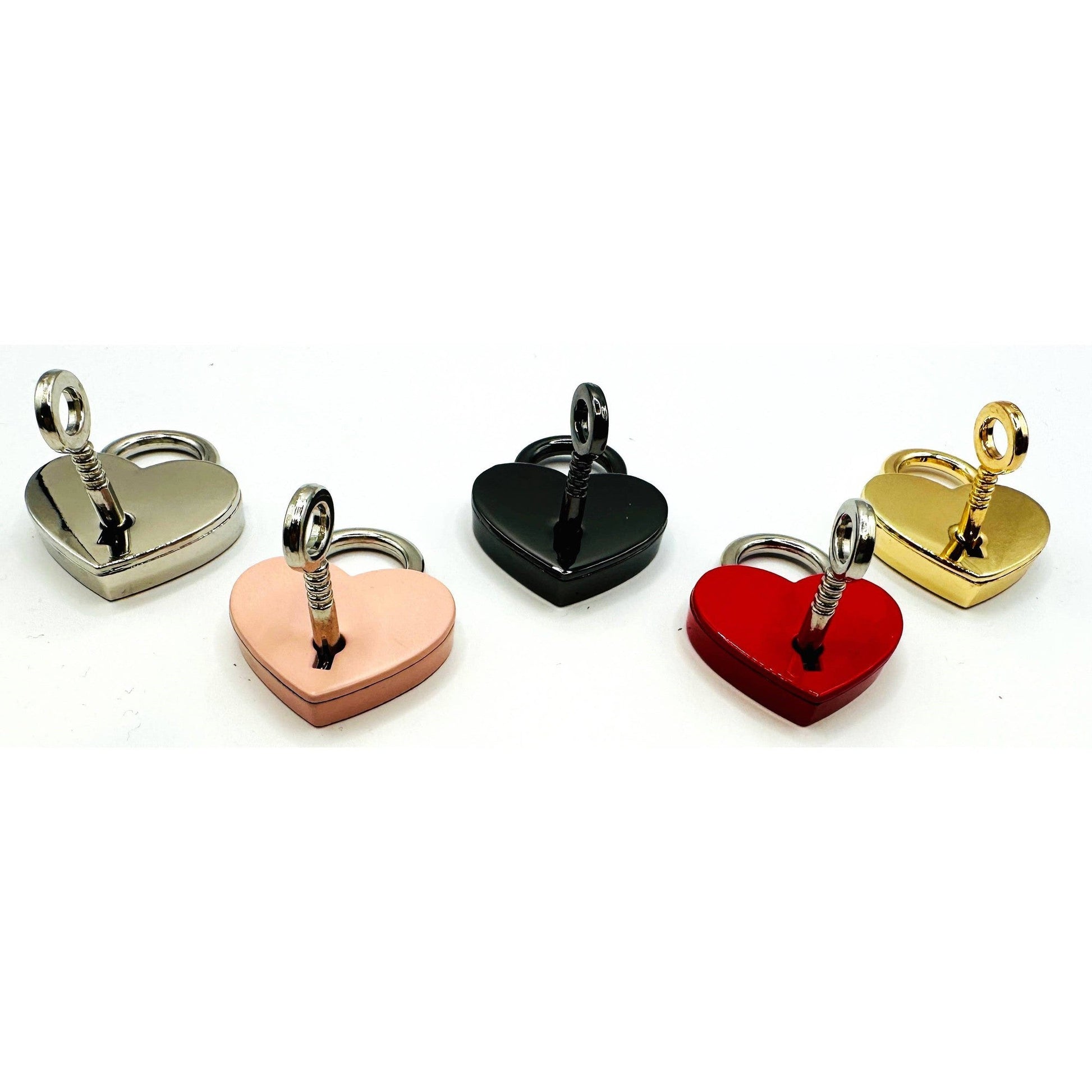 Mini Heart Lock with Key [5 Color Options]