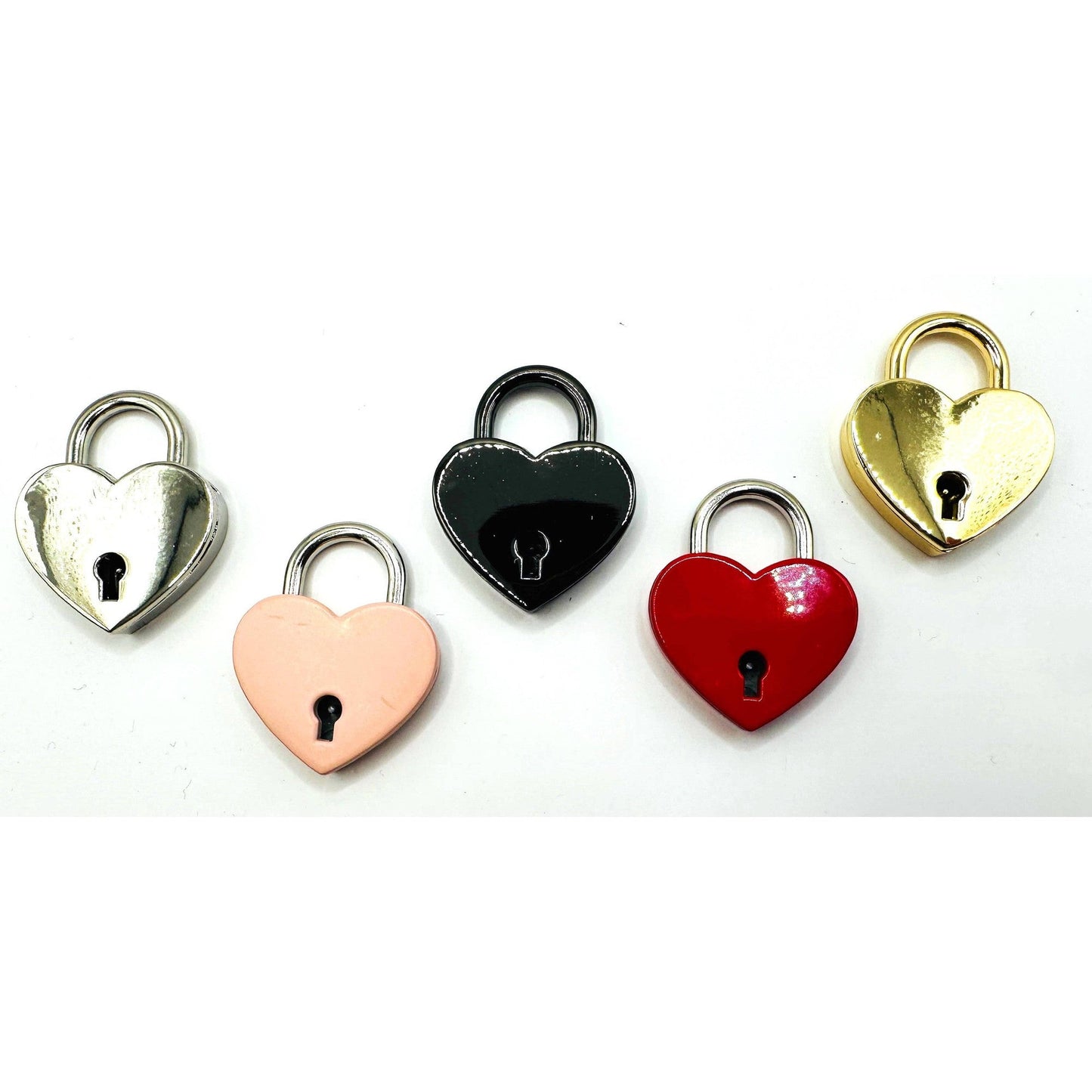 Mini Heart Lock with Key [5 Color Options]