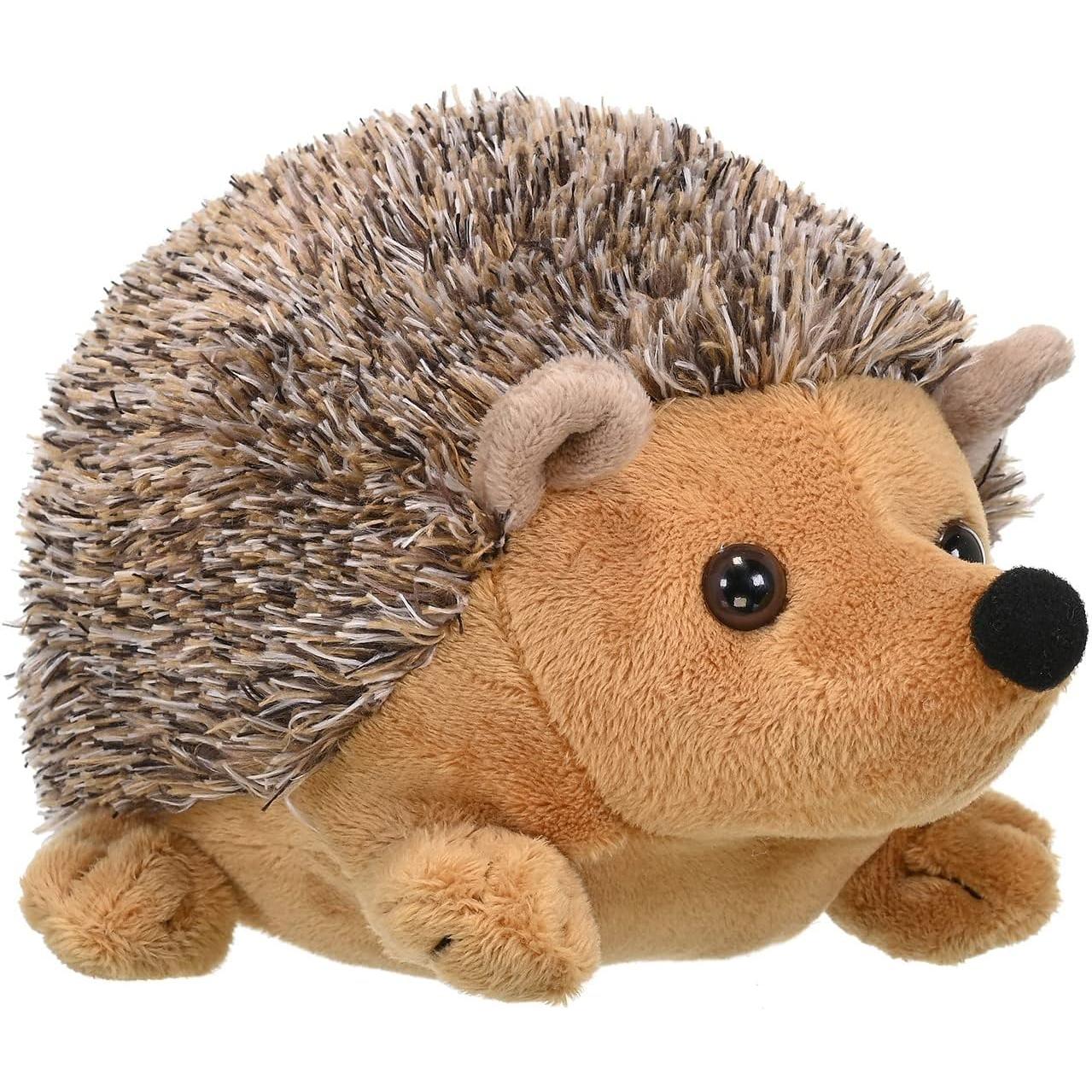 Mini Hedgehog Stuffed Animal 8″ | Cuddlekins Wild Republic Realistic Plush Hedgehog Toy
