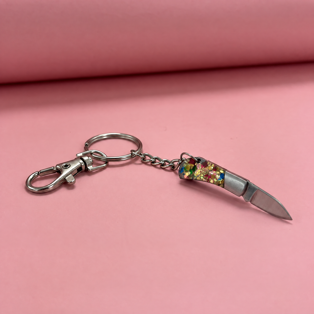 Mini Knife Bag Charm or Keychain | 5 Color Options | GetBullish