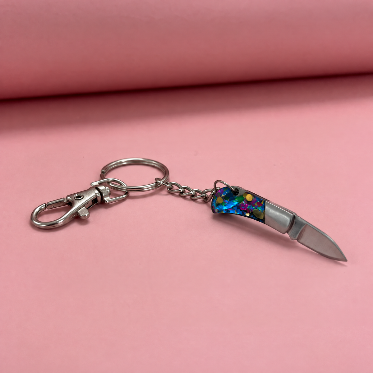 Mini Knife Bag Charm or Keychain | 5 Color Options | GetBullish