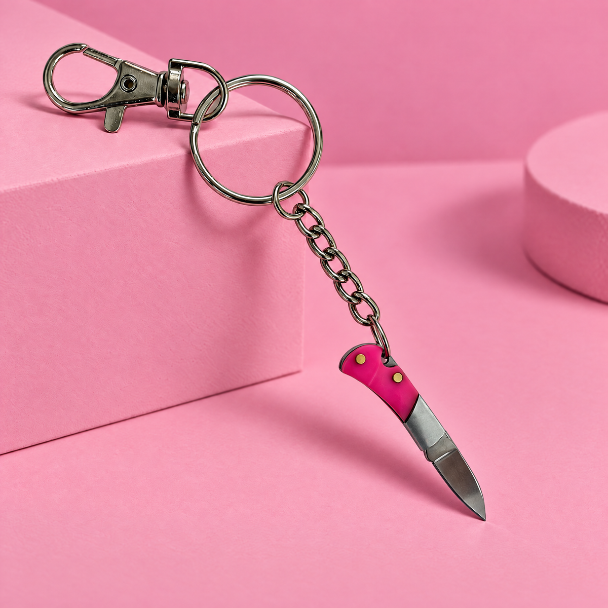 Mini Knife Bag Charm or Keychain | 5 Color Options | GetBullish