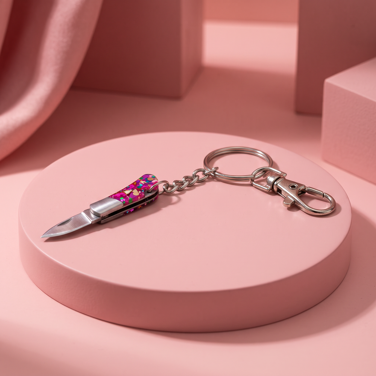 Mini Knife Bag Charm or Keychain | 5 Color Options | GetBullish