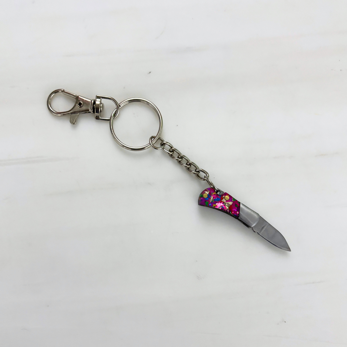 Mini Knife Bag Charm or Keychain | 5 Color Options | GetBullish
