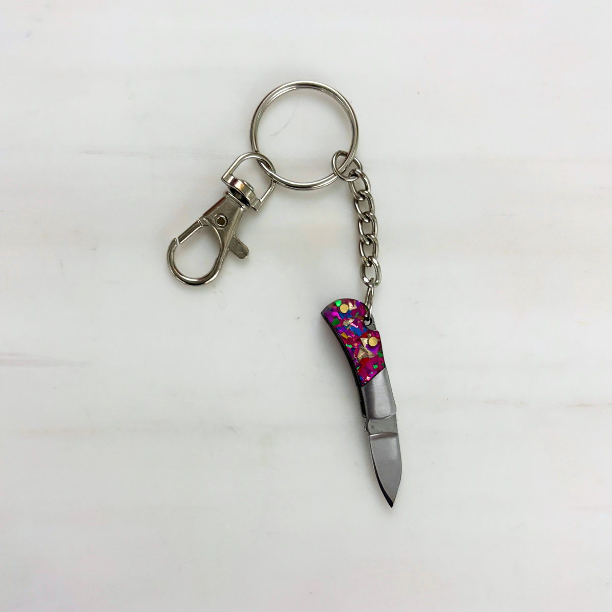 Mini Knife Bag Charm or Keychain | 5 Color Options | GetBullish