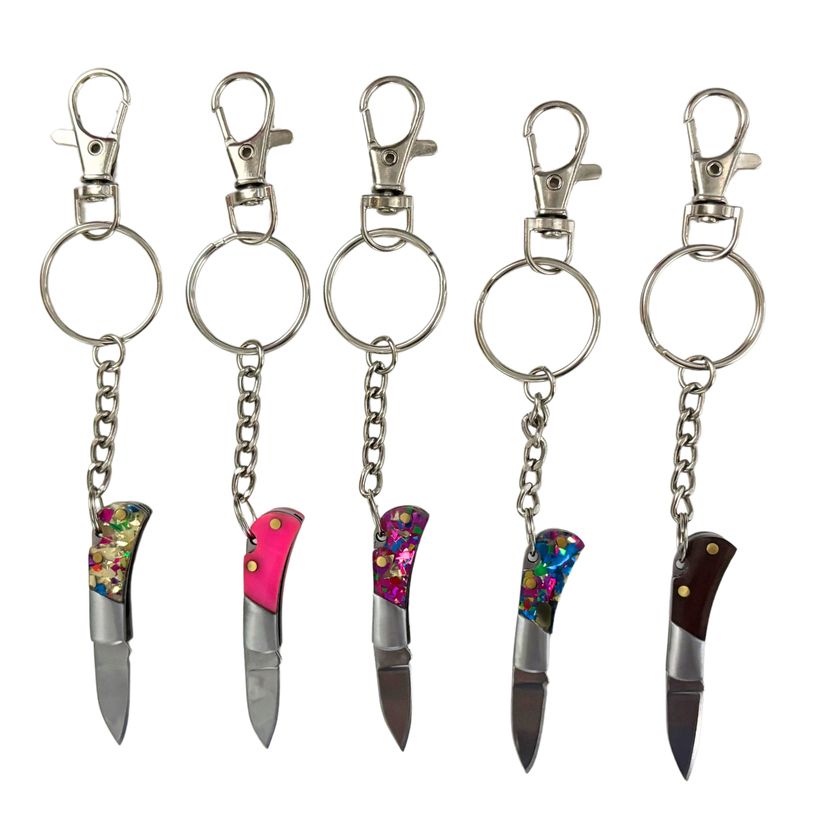 Mini Knife Bag Charm or Keychain | 5 Color Options | GetBullish