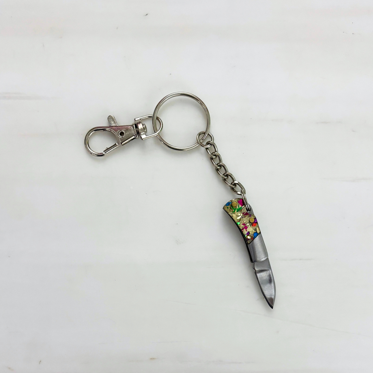 Mini Knife Bag Charm or Keychain | 5 Color Options | GetBullish