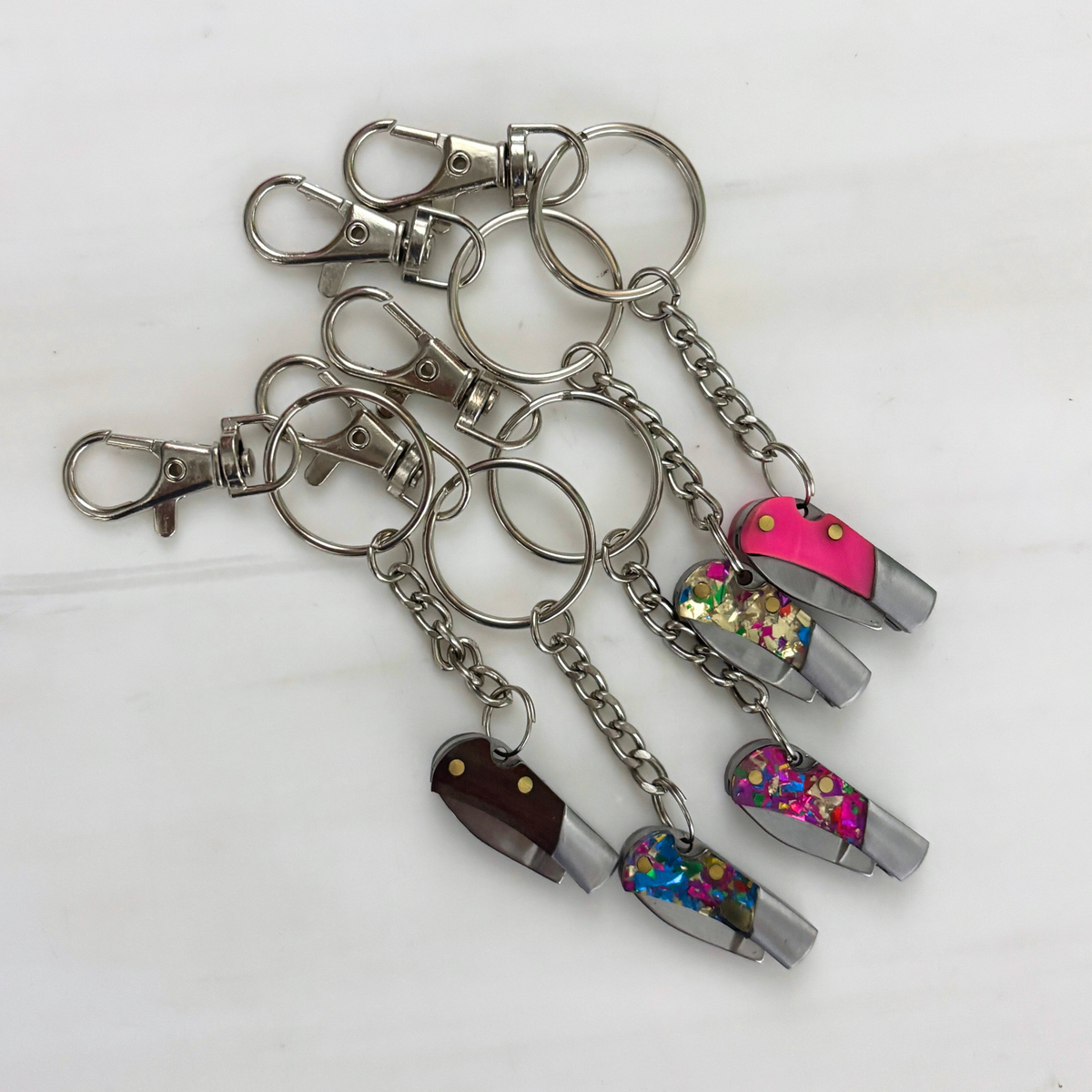 Mini Knife Bag Charm or Keychain | 5 Color Options | GetBullish