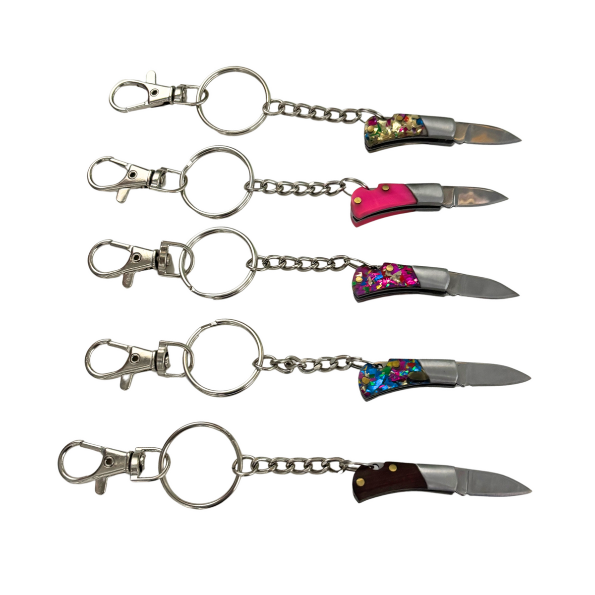 Mini Knife Bag Charm or Keychain | 5 Color Options | GetBullish