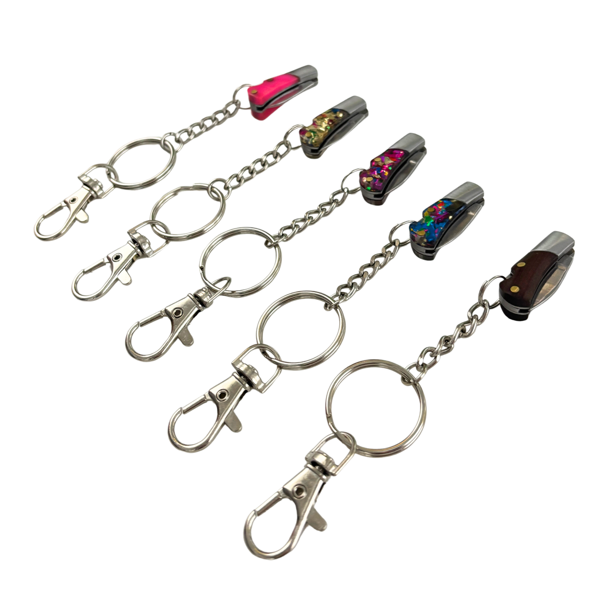 Mini Knife Bag Charm or Keychain | 5 Color Options | GetBullish