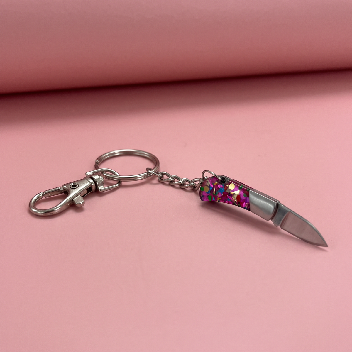 Mini Knife Bag Charm or Keychain | 5 Color Options | GetBullish