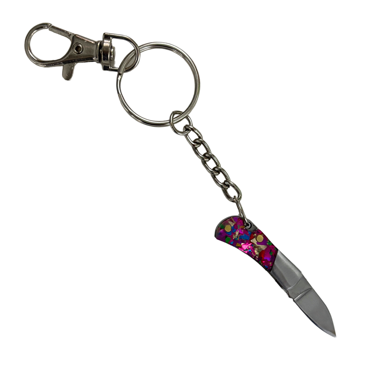 Mini Knife Bag Charm or Keychain | 5 Color Options | GetBullish