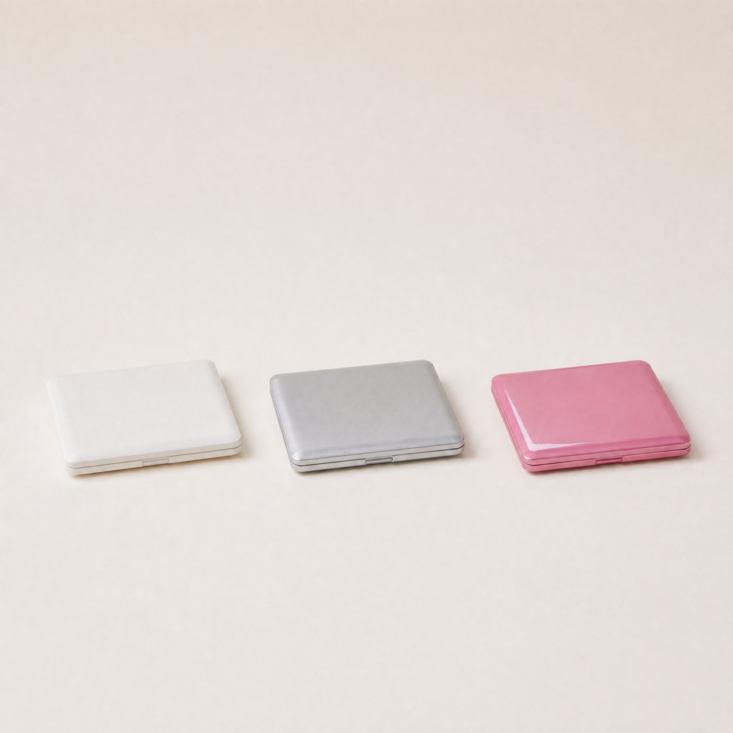 Mini Laptop Makeup Mirror | Clamshell Compact Mirror | 2.5" x 3.75" | with GetBullish Decal
