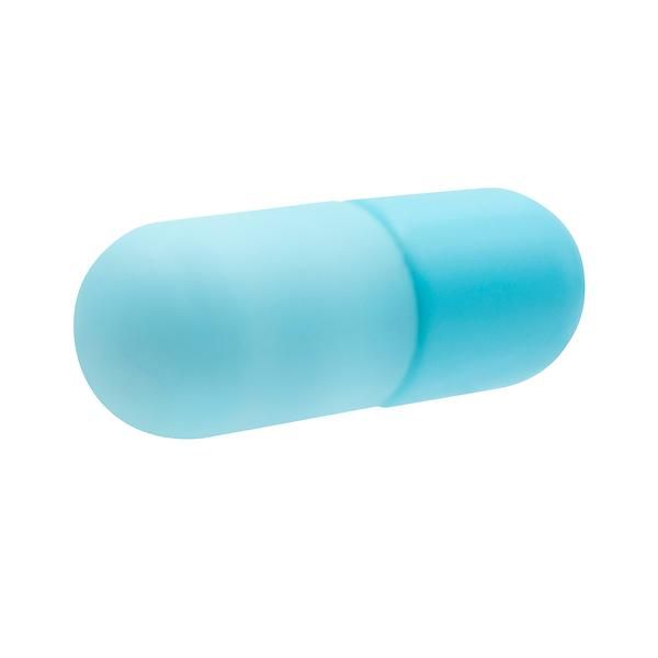 Mini Pill-Shaped Pill Box | Itty-Bitty Aluminum Tin Container for Pills
