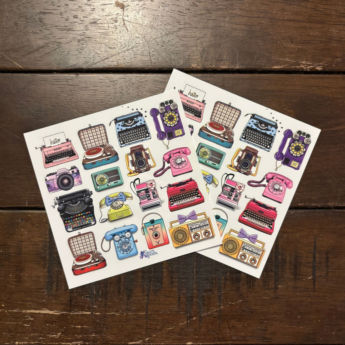 Mini Seed Packet Stickers | 4" x 4" | 2 Sheets-Violette Stickers-The Bullish Store