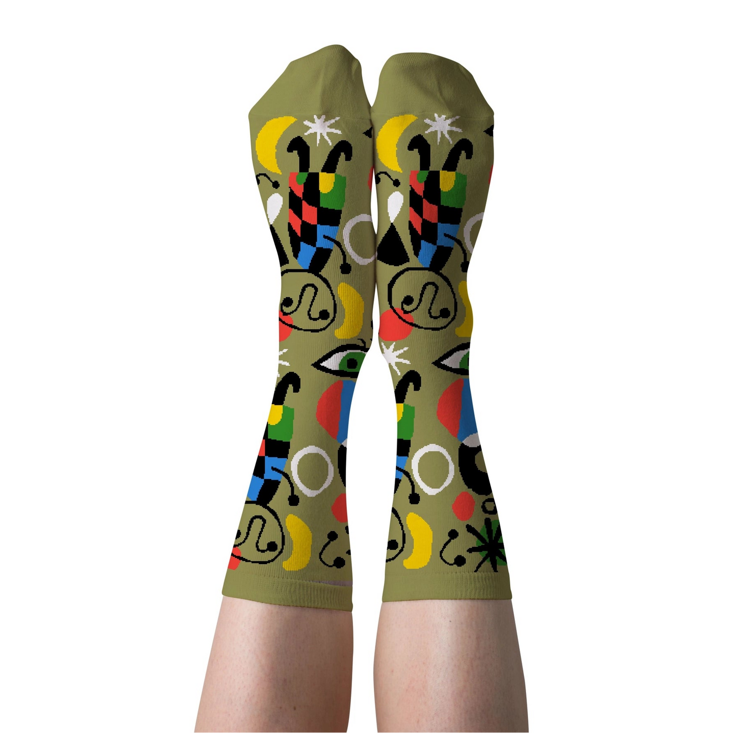Miró Men's Crew Socks | Museum Art Lover Gift
