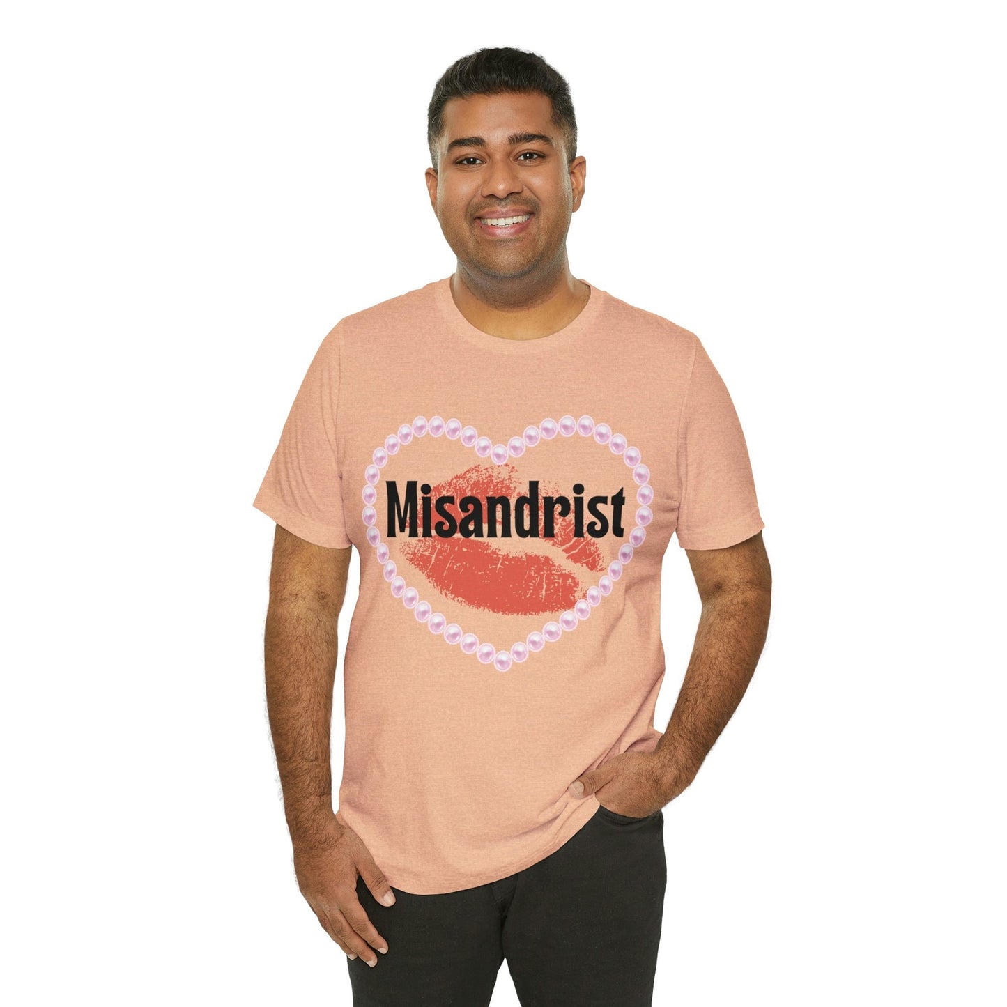 Misandrist Jersey Short Sleeve Tee [Multiple Color Options]