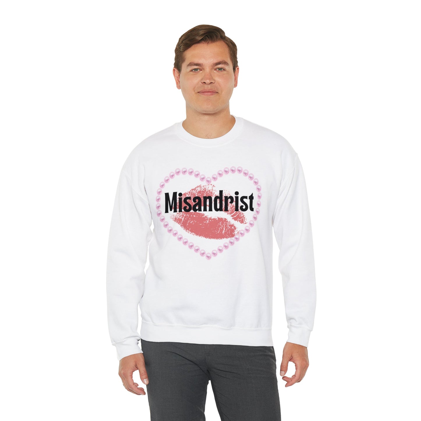 Misandrist Unisex Heavy Blend™ Crewneck Sweatshirt