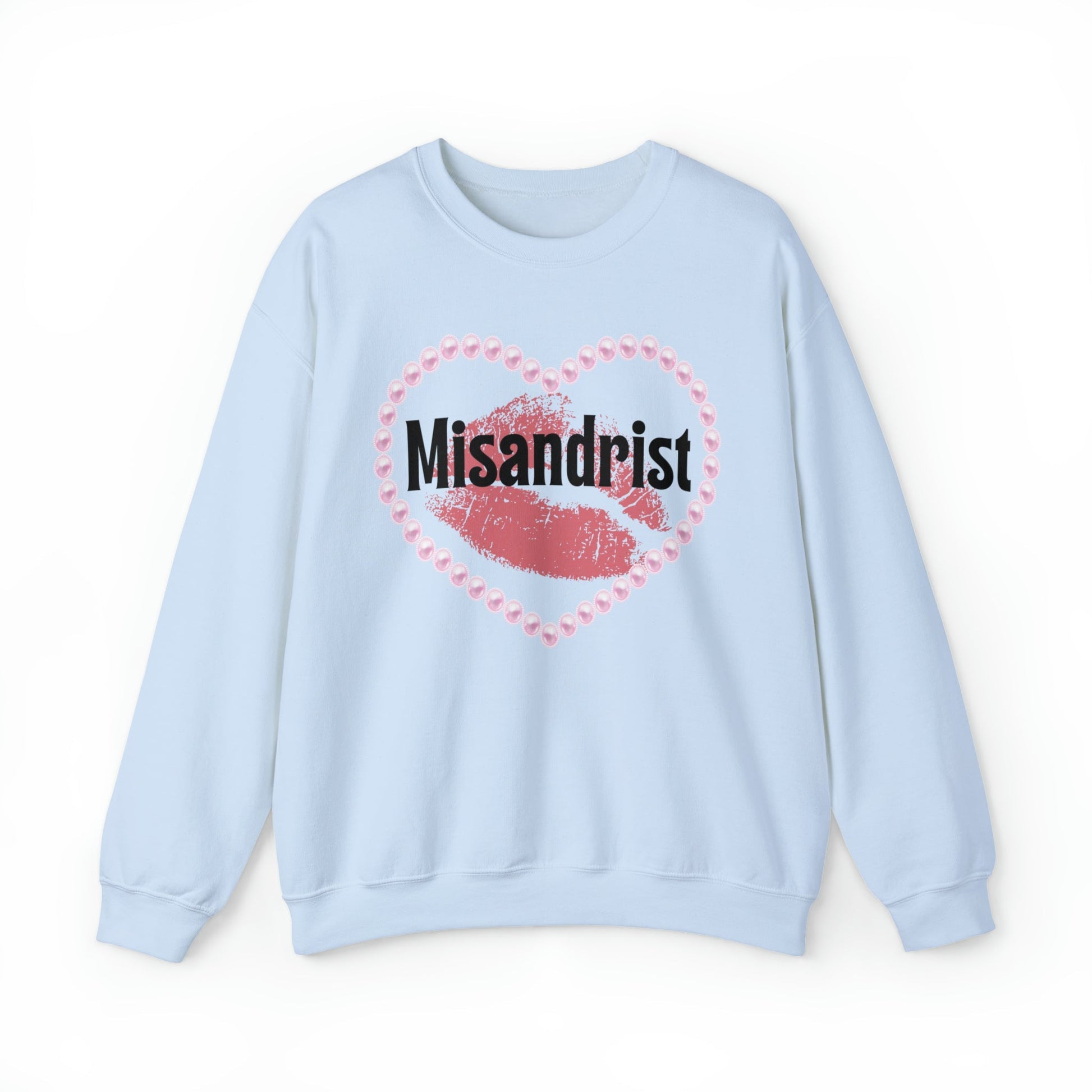 Misandrist Unisex Heavy Blend™ Crewneck Sweatshirt Sizes SM-5XL | Plus Size Available