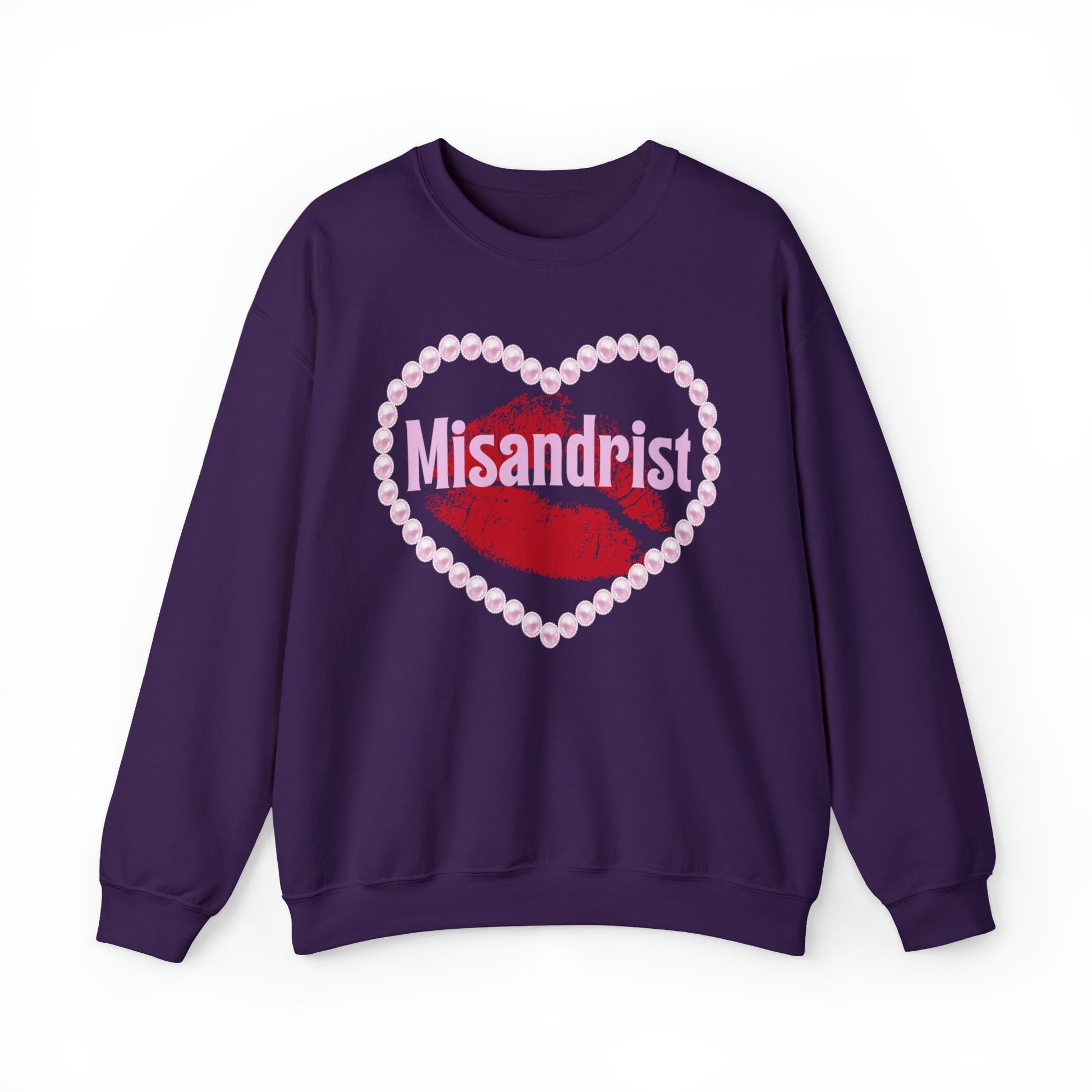 Misandrist Unisex Heavy Blend™ Crewneck Sweatshirt Sizes SM-5XL | Plus Size Available