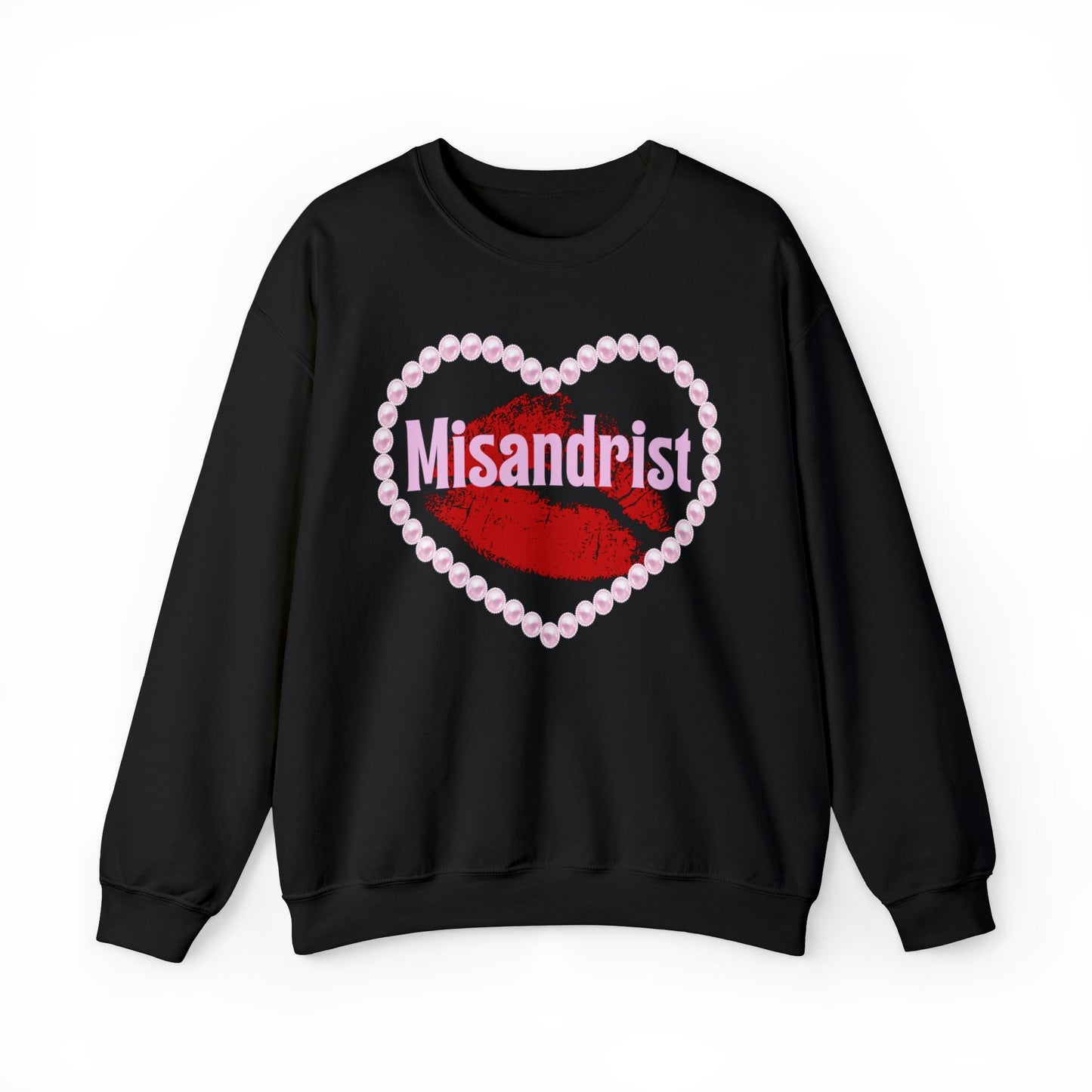 Misandrist Unisex Heavy Blend™ Crewneck Sweatshirt Sizes SM-5XL | Plus Size Available