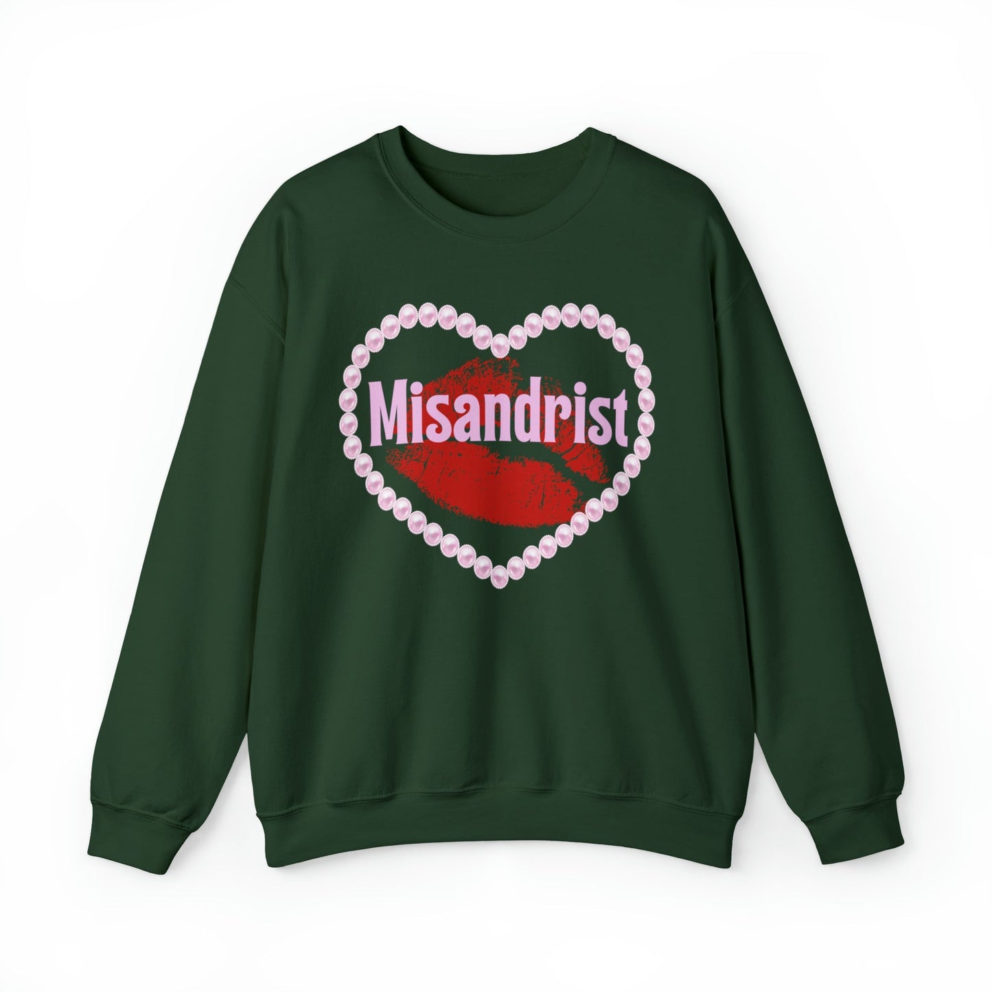 Misandrist Unisex Heavy Blend™ Crewneck Sweatshirt Sizes SM-5XL | Plus Size Available