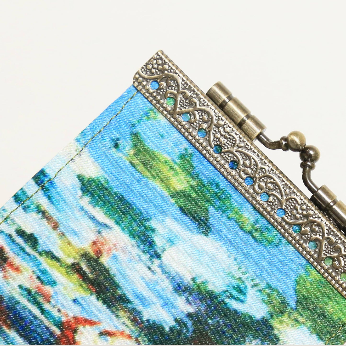 Monet Water Lillies Artist Painting Prints Card Holder | 10 Slots | RFID Blocking