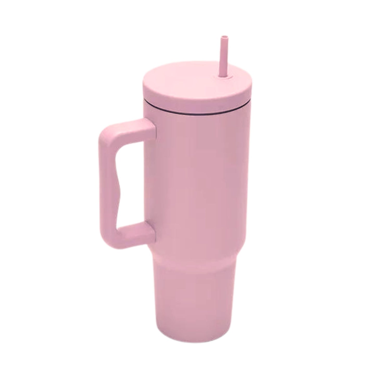 Monocolor Cold Cup Tumbler 40 Oz Handle Travel Mug