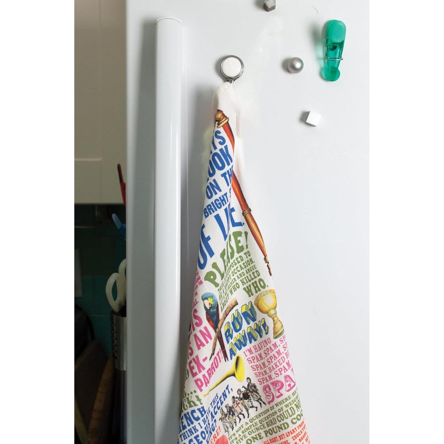 Monty Python Dish Towel | Kitchen Tea Hand Dish Cloth Towel | 17.25" x 25.5"