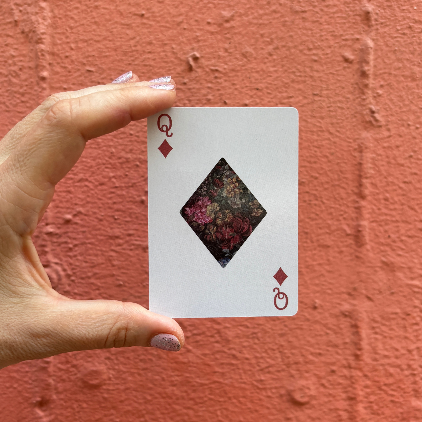 Moody Floral Playing Cards | Hand Painted Flowers Art Deck of Cards-Primitives by Kathy-The Bullish Store