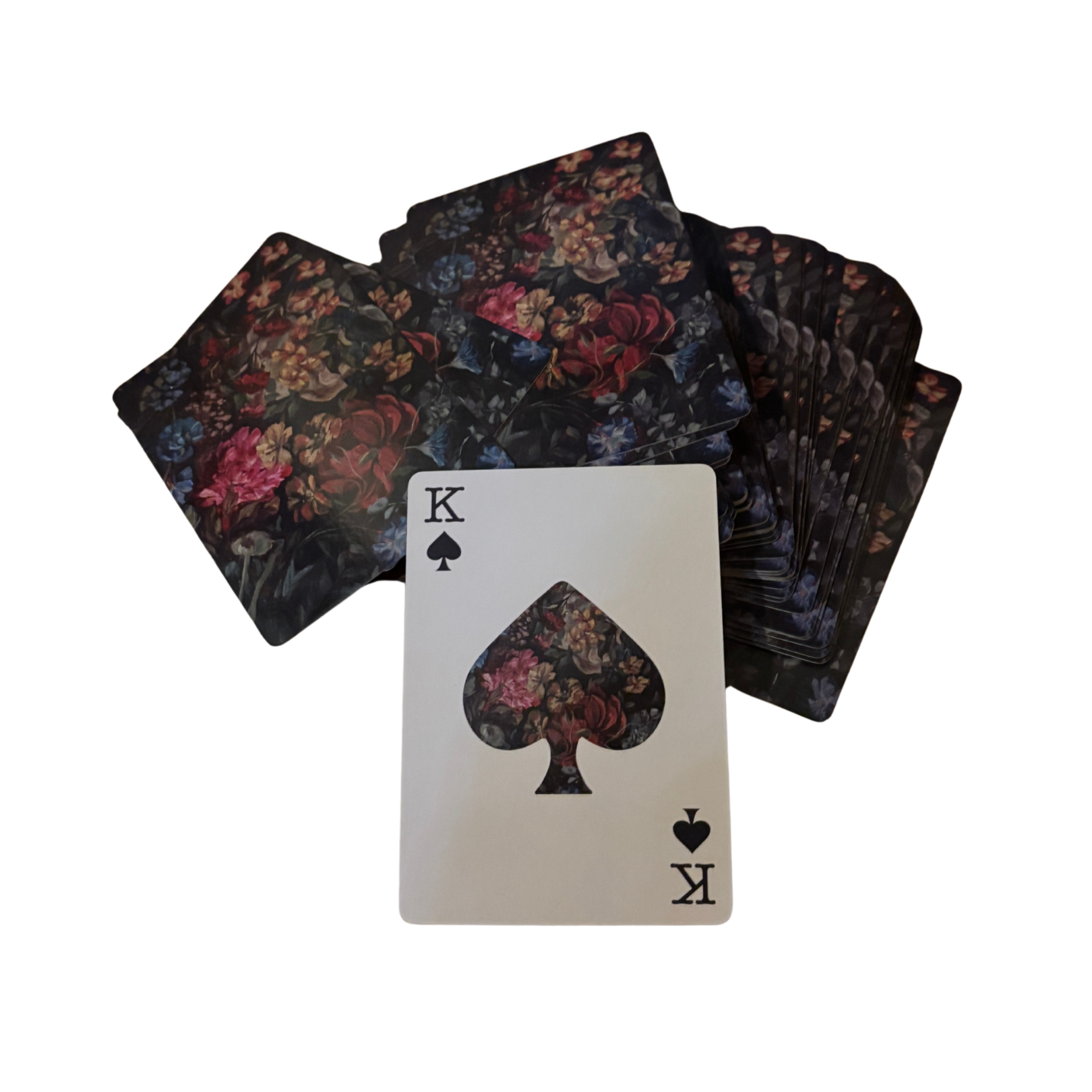 Moody Floral Playing Cards | Hand Painted Flowers Art Deck of Cards-Primitives by Kathy-The Bullish Store